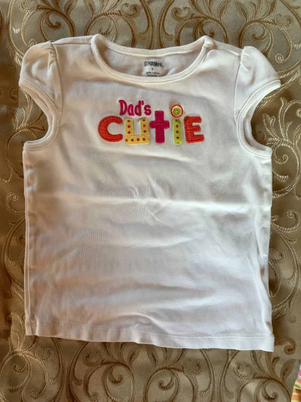 Gymboree, size 5, pink and green skort and shirt
